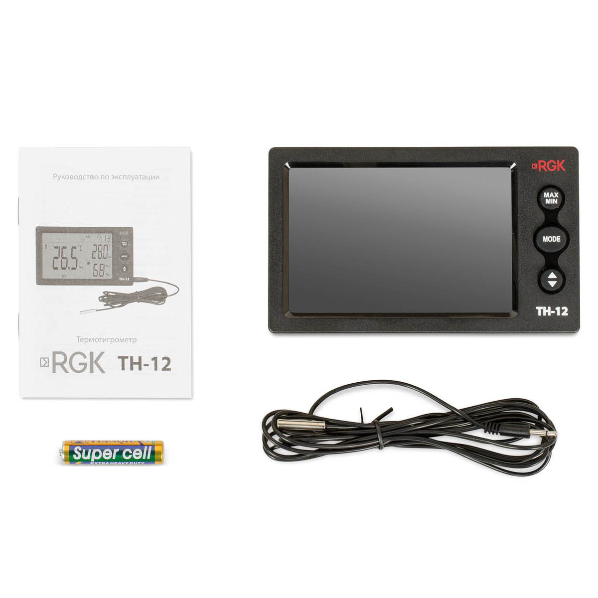 Термогигрометр RGK TH-12 - 2