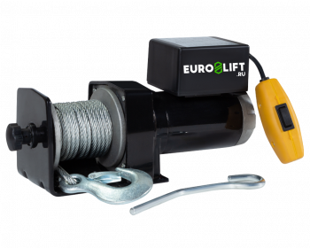 Лебедка автомобильная  электрическая KDJ-2000Н (200-D)12V
