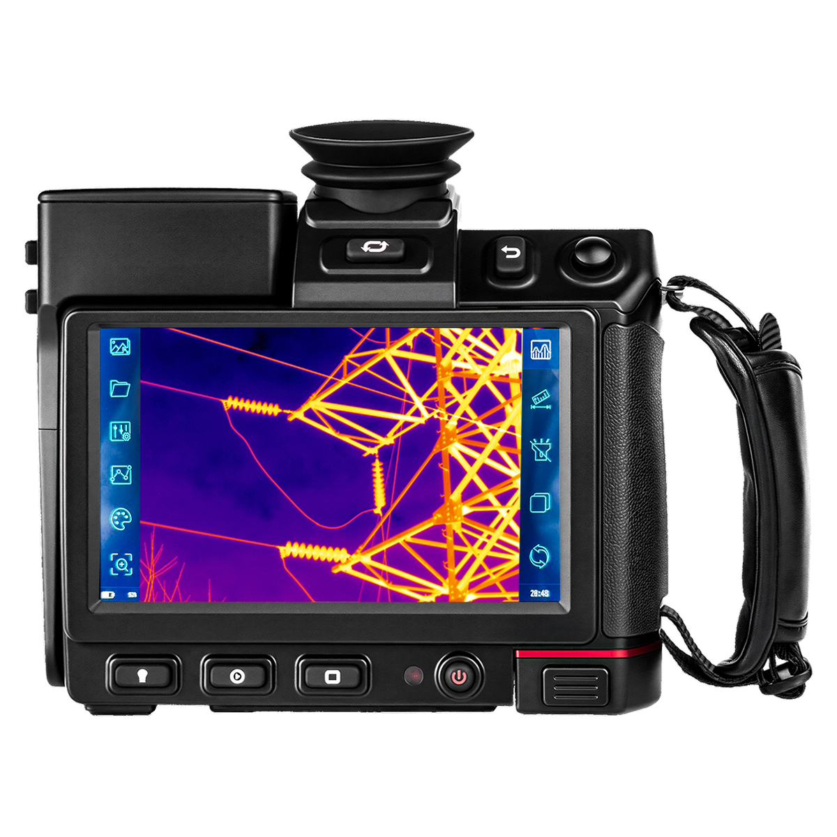 Тепловизор RGK TL-480 Pro в комплекте с телеобъективом 6° и широкоугольным объективом 48°