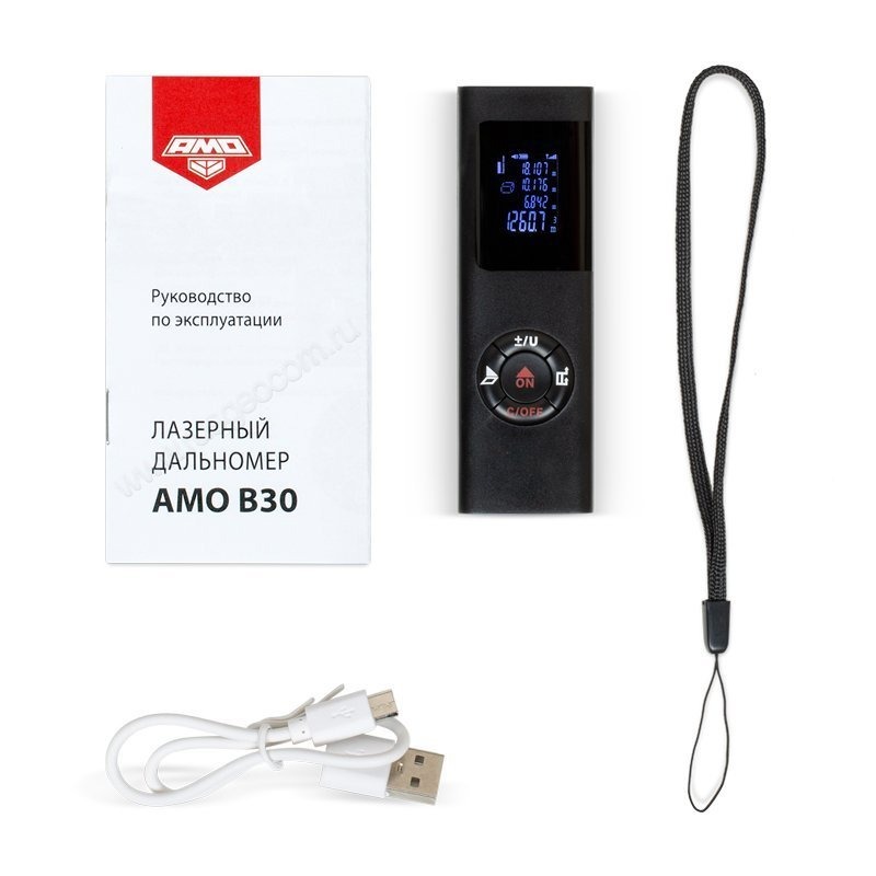 Лазерный дальномер AMO B30 с калибровкой - 4